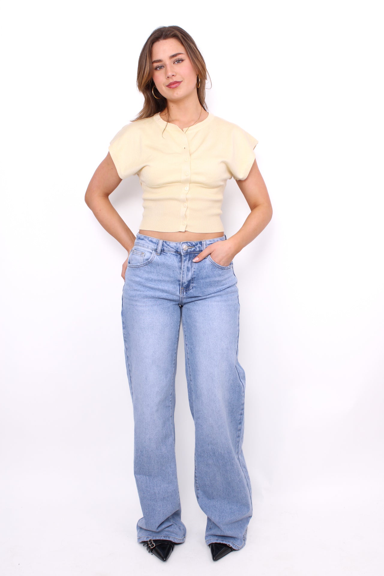 ''TALL'' STRAIGHT LEG JEANS 7377 - DENIM