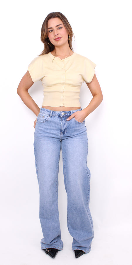 ''TALL'' STRAIGHT LEG JEANS 7377 - DENIM