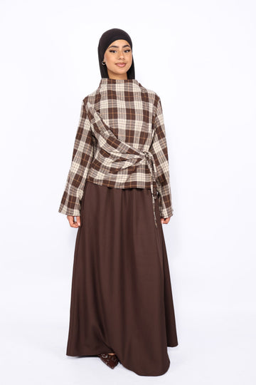 NAILA CHECKERED SET