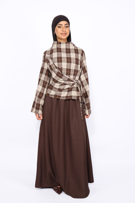 NAILA CHECKERED SET