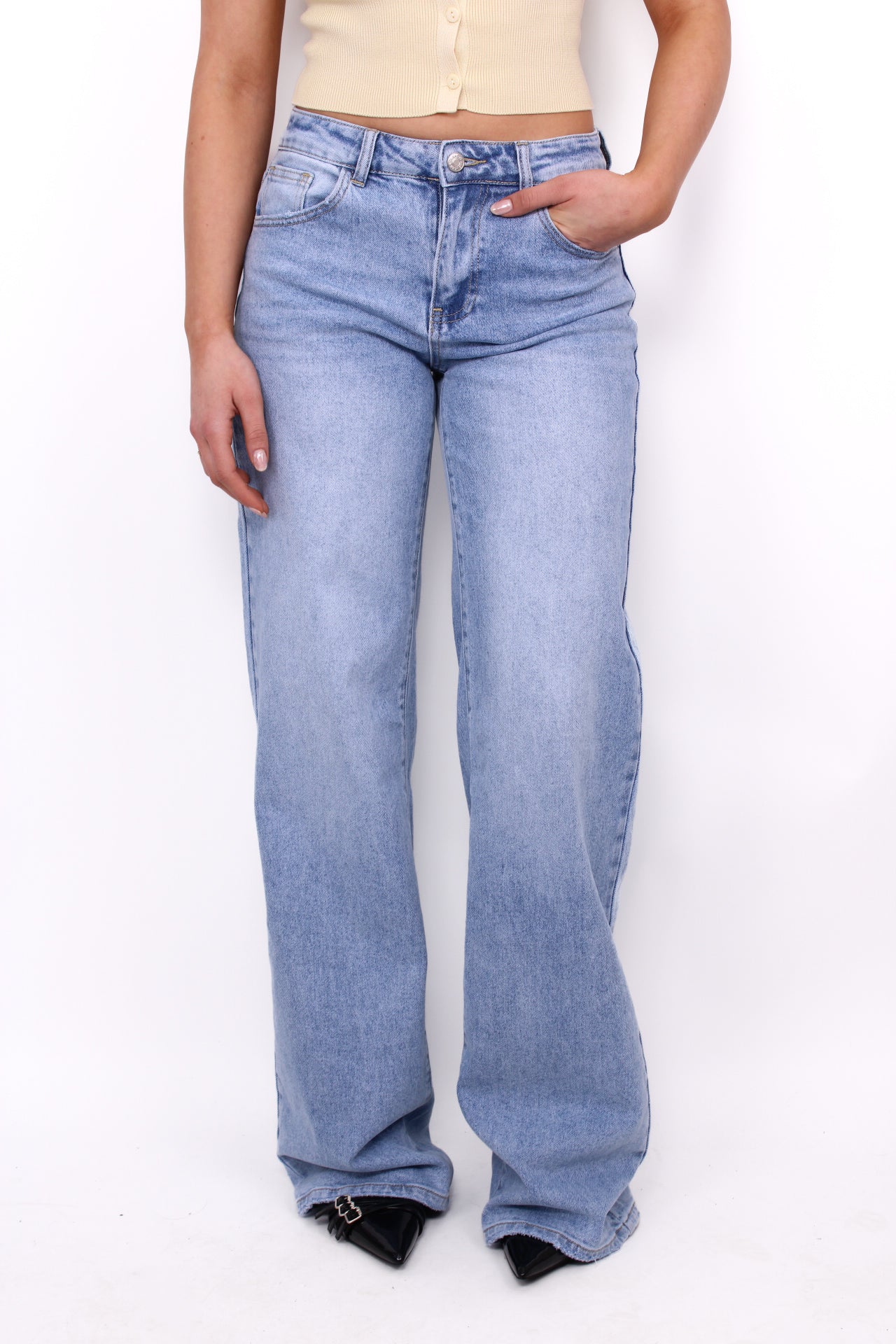 ''TALL'' STRAIGHT LEG JEANS 7377 - DENIM