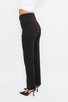 ''PETITE'' ESSENTIAL TROUSER HIGH WAIST STRAIGHT LEG