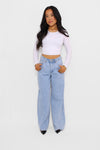 WIDE LEG JEANS 9150