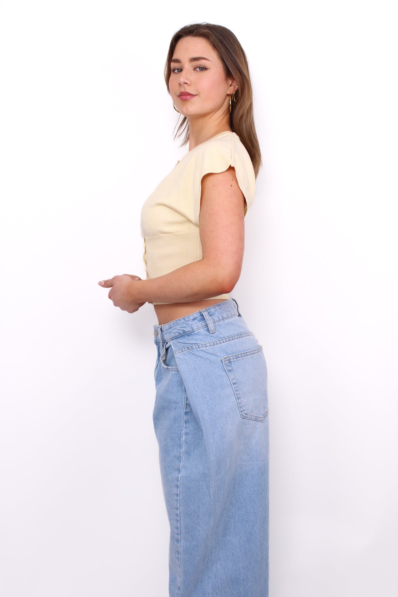 STELLA TOP - BUTTER YELLOW