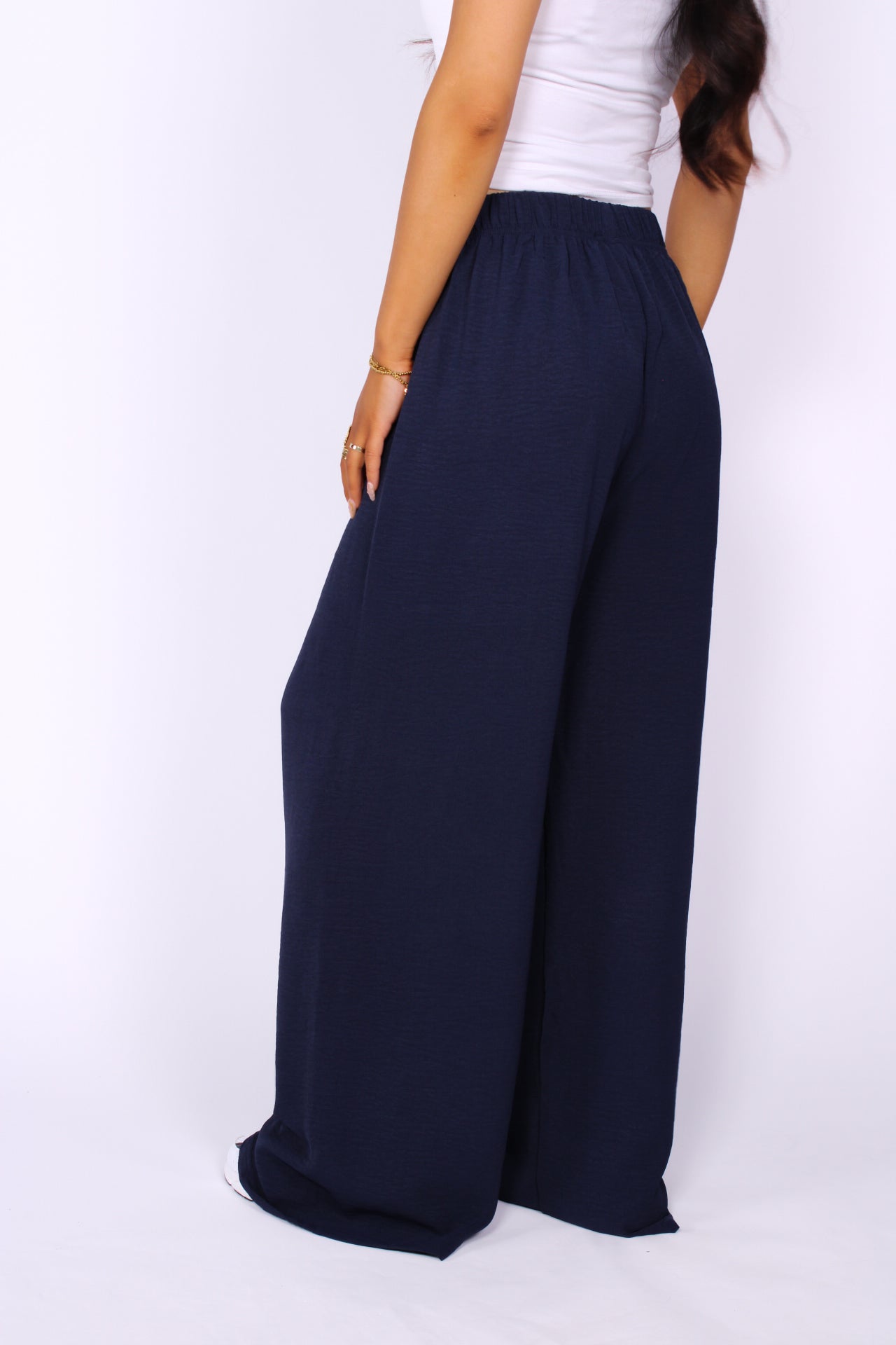 SOFT FLOW PANTS - NAVY