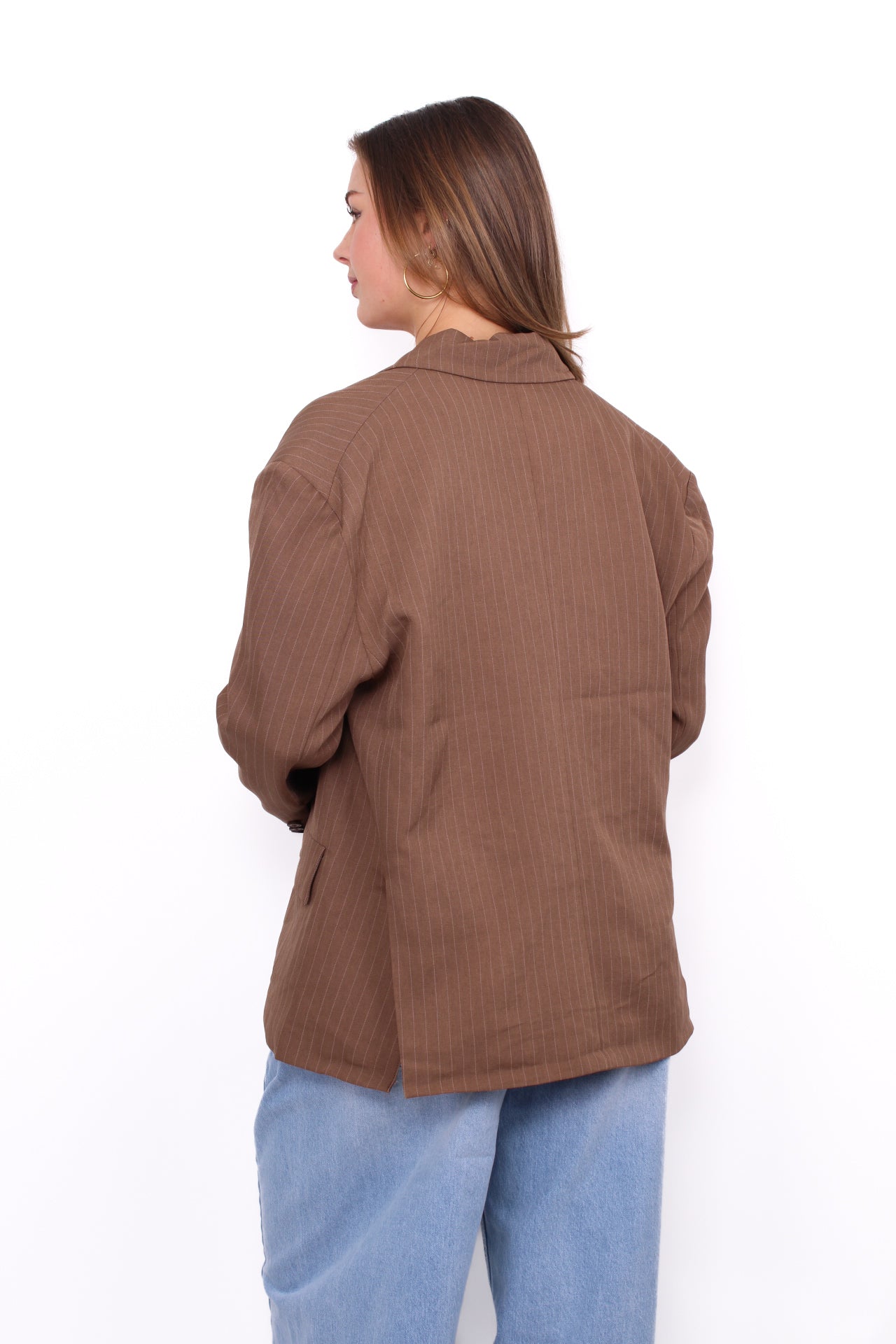 MARLEY BLAZER - LIGHT BROWN