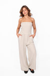 COTTON JUMPSUIT