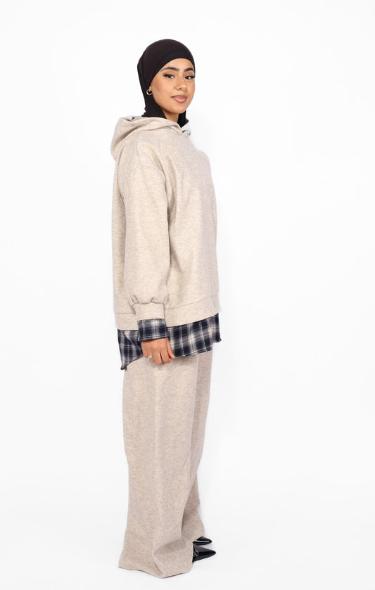 CHECKERED JOGGER SET