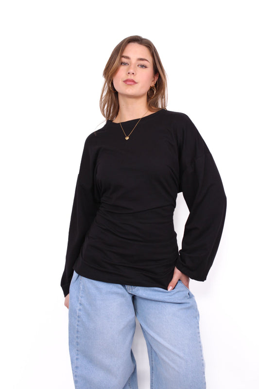 SNATCHED TEE - BLACK