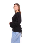 SNATCHED TEE - BLACK