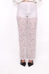 LACE PANTS - WHITE
