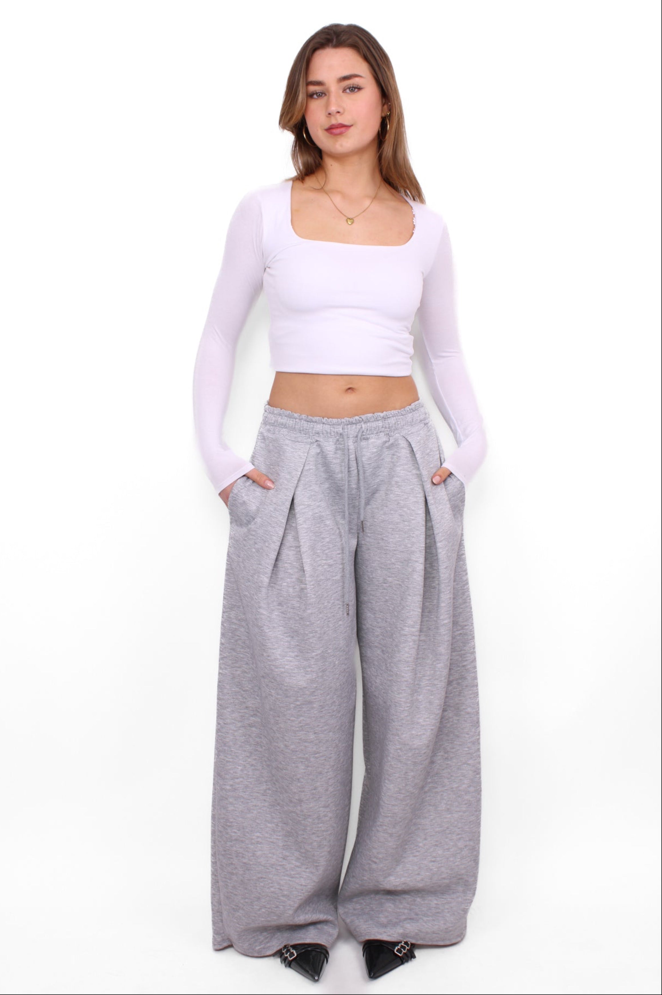 MADISON JOGGER - GREY MARL