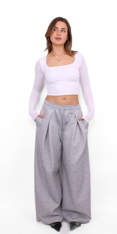 MADISON JOGGER - GREY MARL