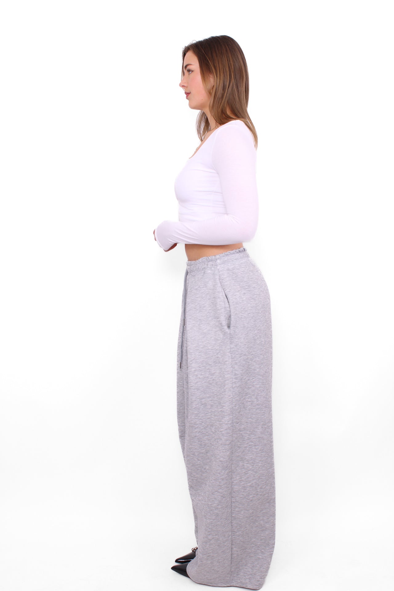 MADISON JOGGER - GREY MARL