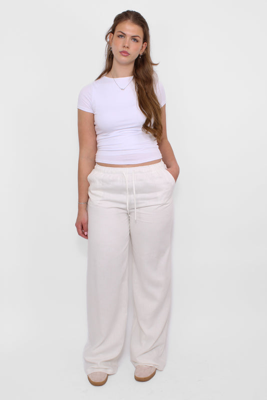 ''TALL'' LINEN PANTS