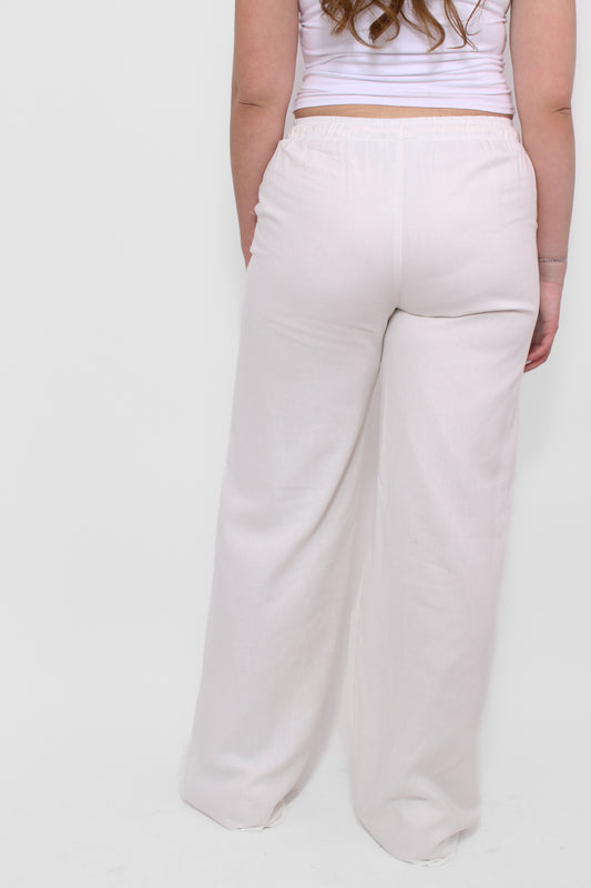 ''TALL'' LINEN PANTS
