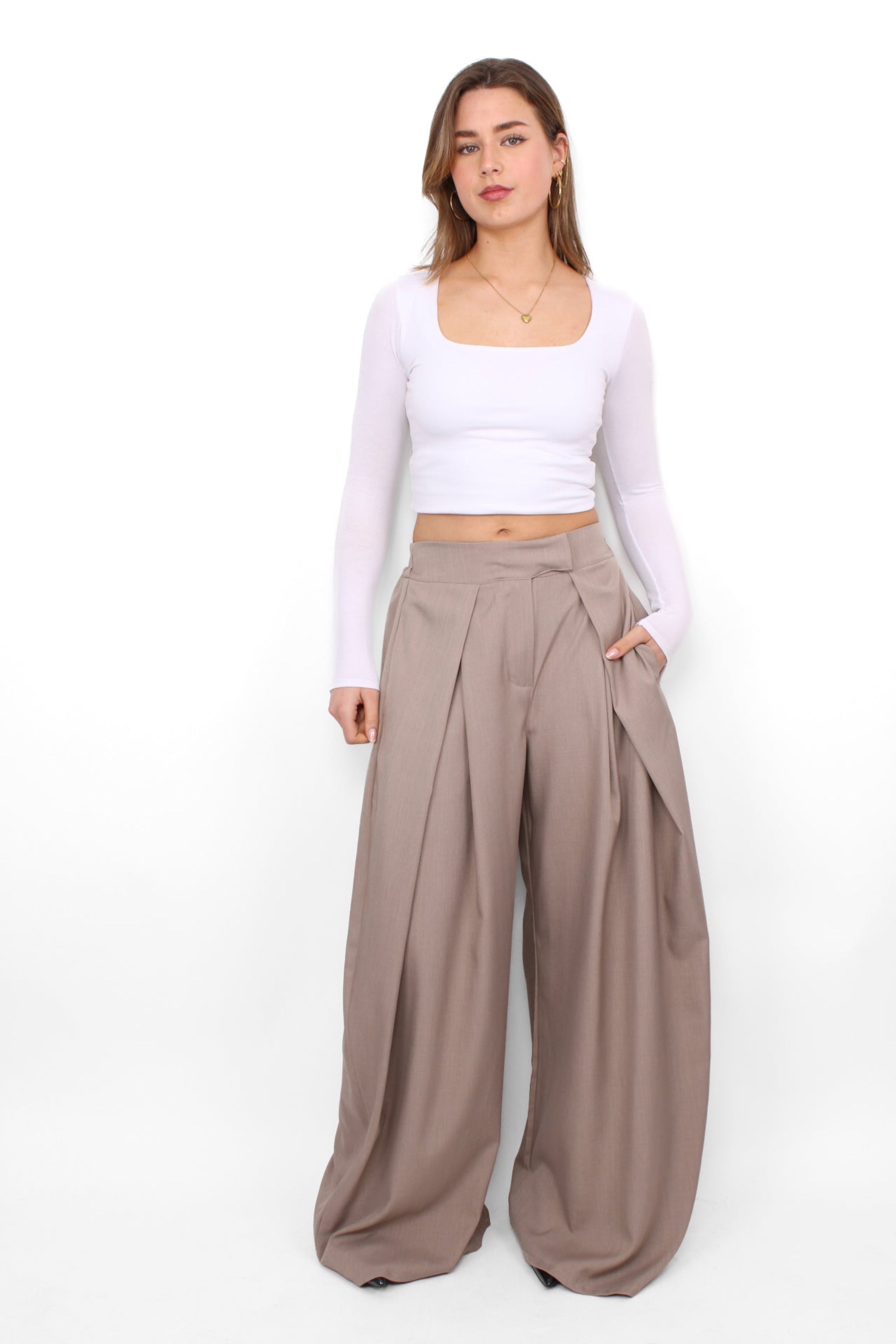 MADISON TROUSER - TAUPE