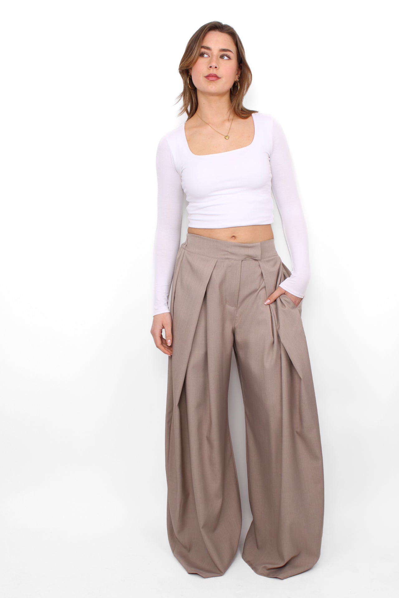 MADISON TROUSER - TAUPE