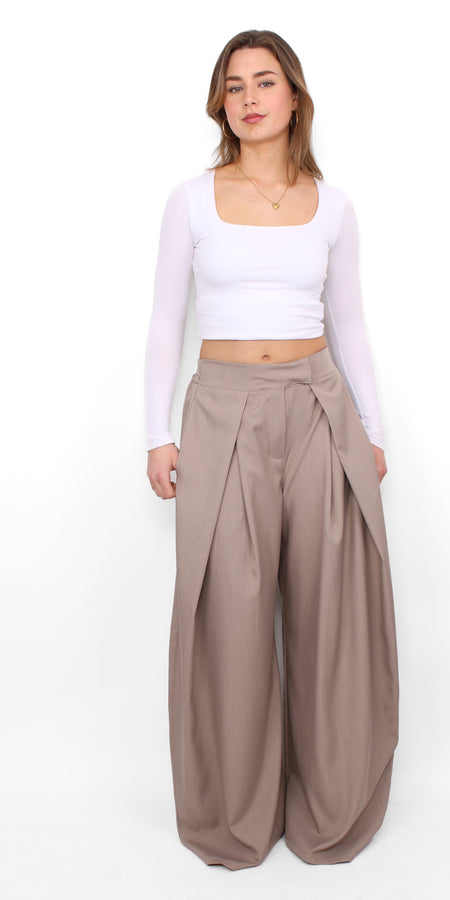 MADISON TROUSER - TAUPE