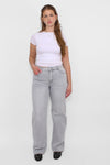 ''TALL' WIDE LEG JEANS 6416-2 - LIGHT GREY