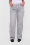 ''TALL' WIDE LEG JEANS 6416-2 - LIGHT GREY
