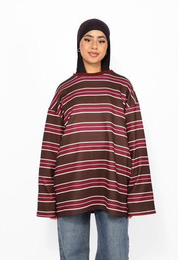 LILOU STRIPES LONGSLEEVE
