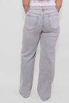 ''TALL' WIDE LEG JEANS 6416-2 - LIGHT GREY