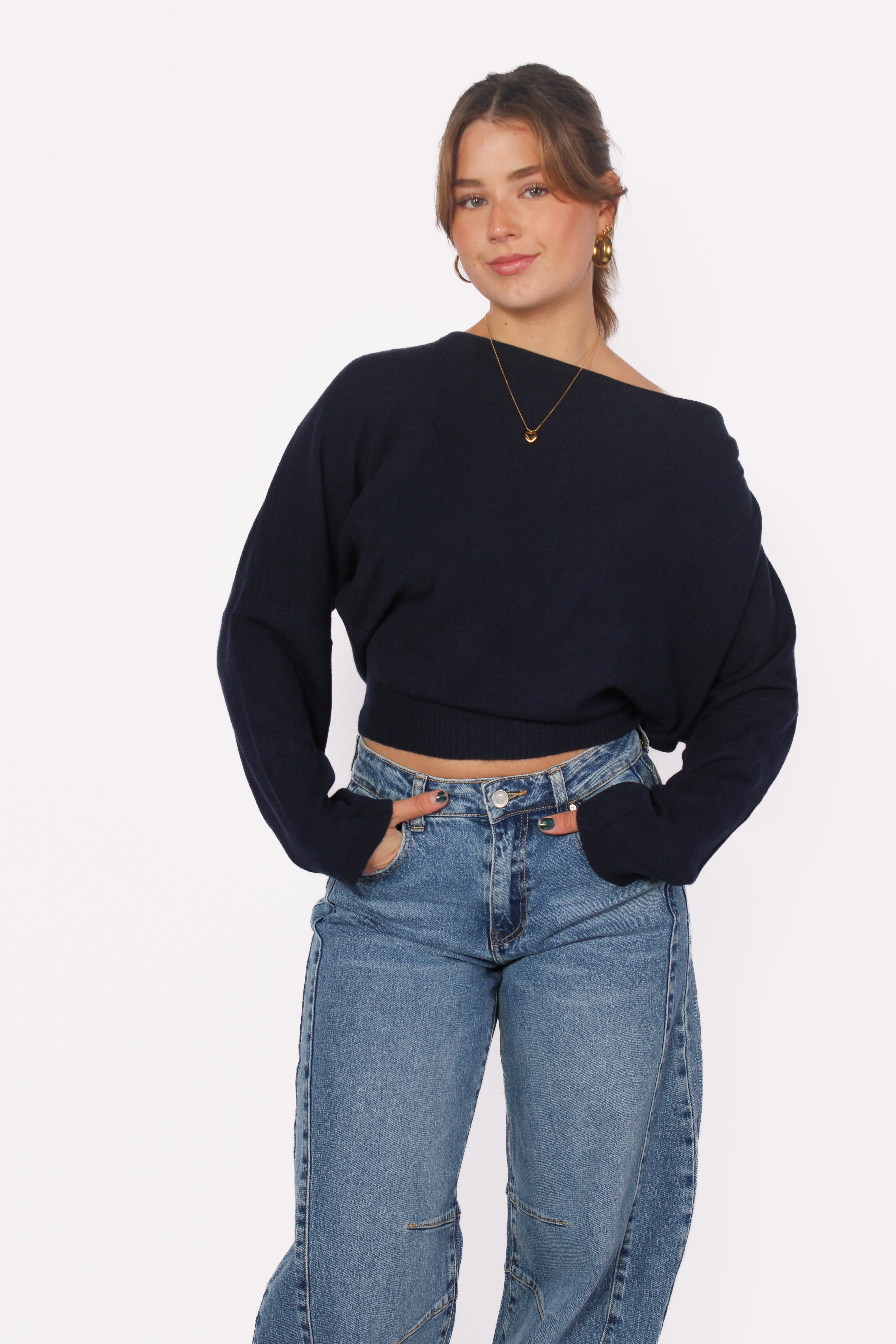 CELESTE SWEATER - NAVY