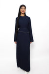 MARWA DRESS - NAVY
