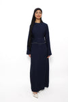 MARWA DRESS - NAVY