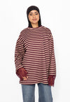 STRIPED LACE LONGSLEEVE