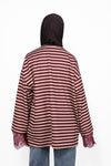 STRIPED LACE LONGSLEEVE