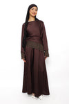 ZAHRA SET - BROWN