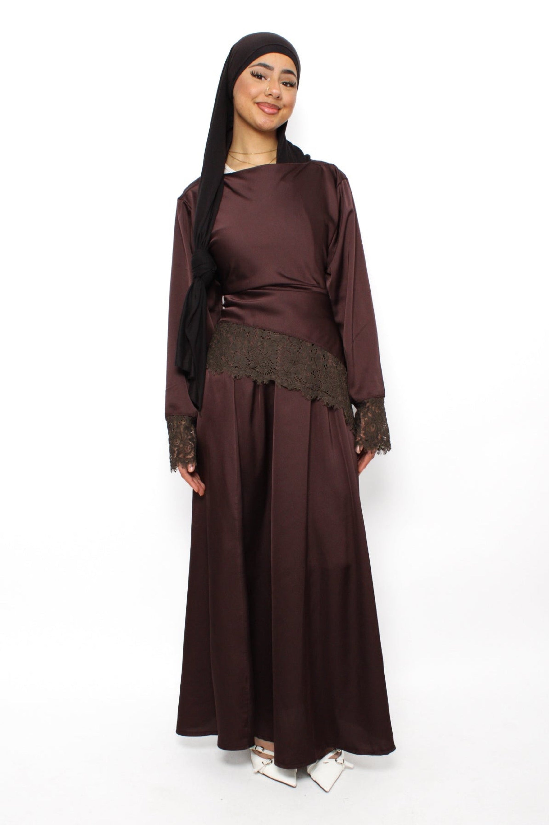 ZAHRA SET - BROWN