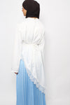 AYA LACE TOP LONG - WHITE