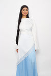 AYA LACE TOP LONG - WHITE