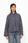 GIORGIA CHECKERED BLOUSE
