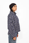 GIORGIA CHECKERED BLOUSE