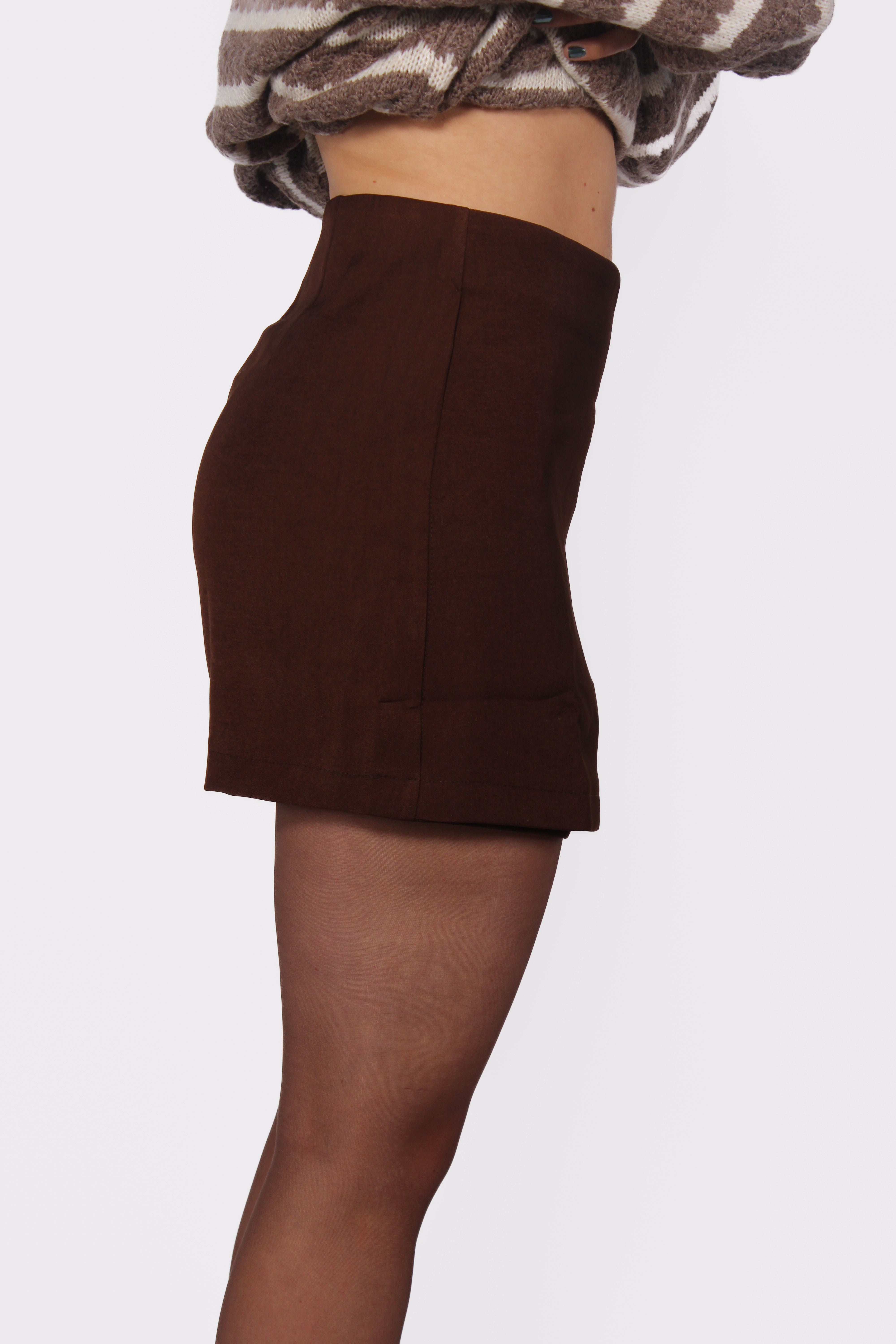 SKORT 564 - DARK BROWN