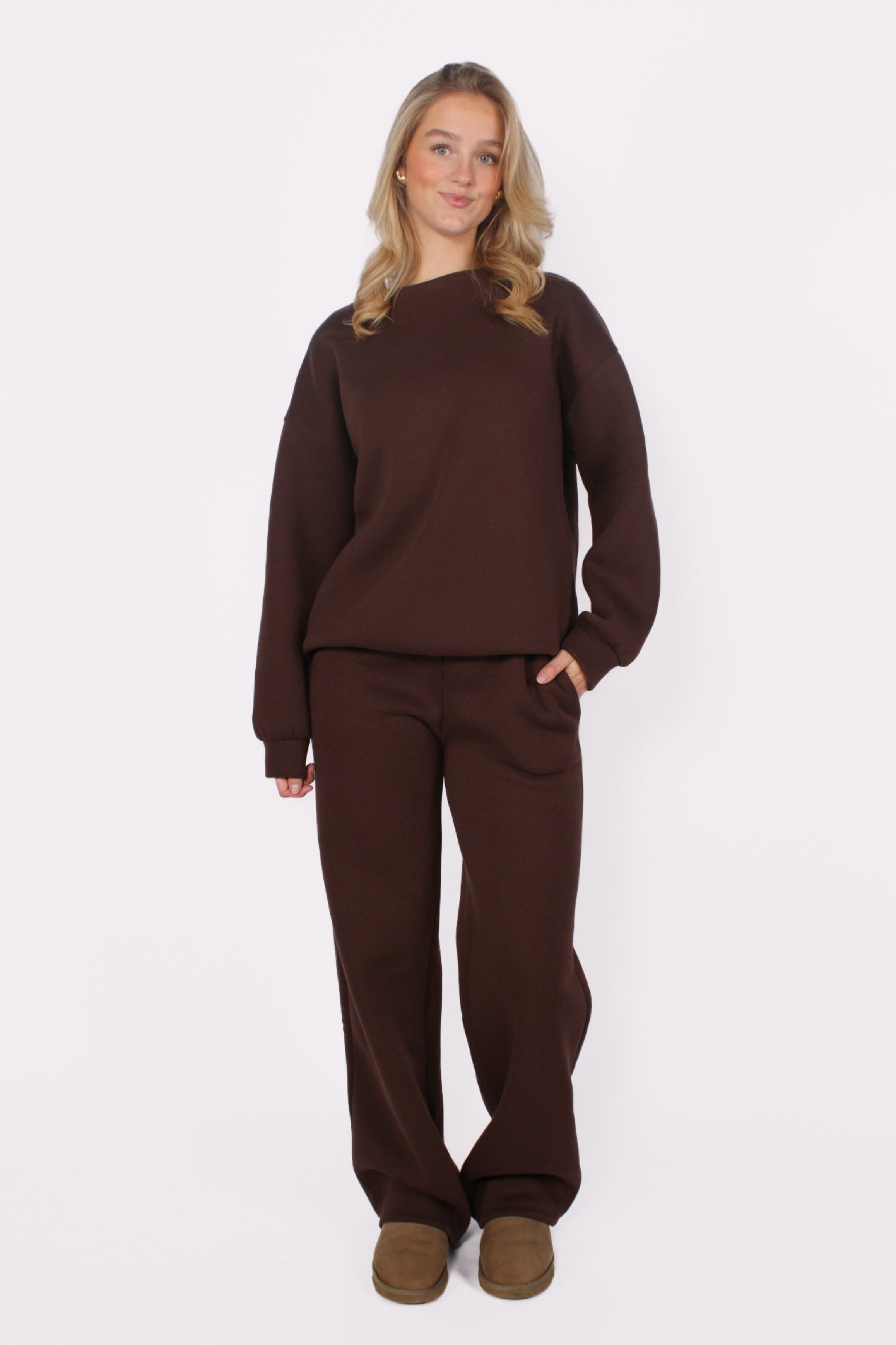 ''TALL'' TRACKSUIT - BROWN