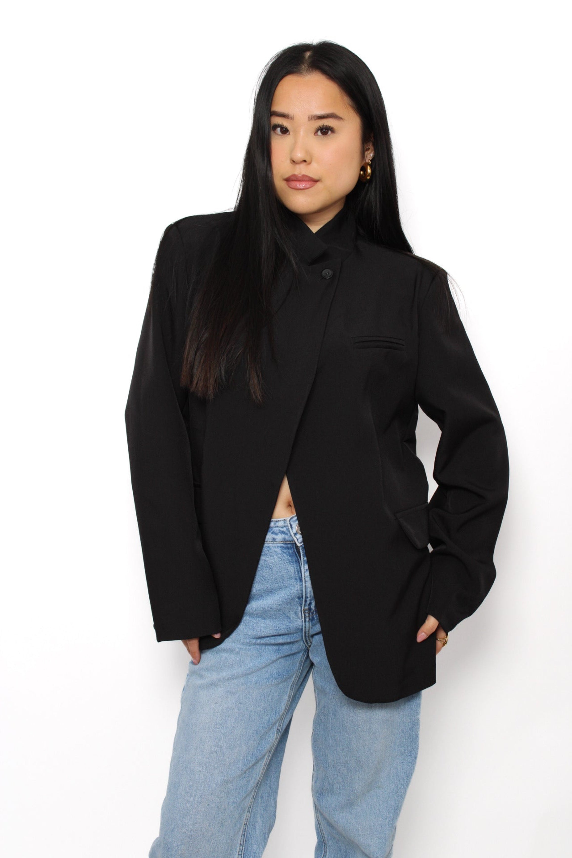 THE ICON BLAZER - BLACK