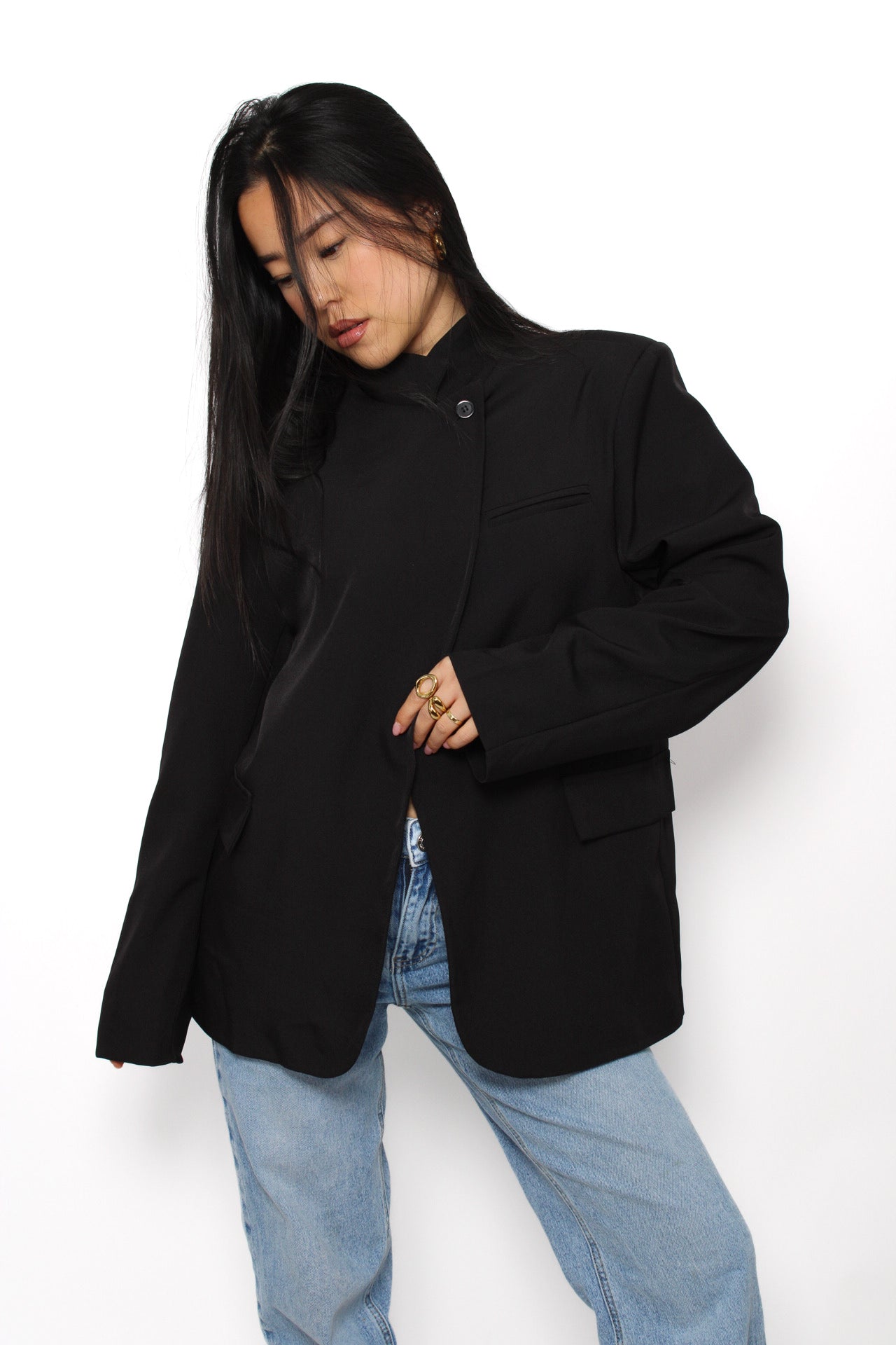 THE ICON BLAZER - BLACK