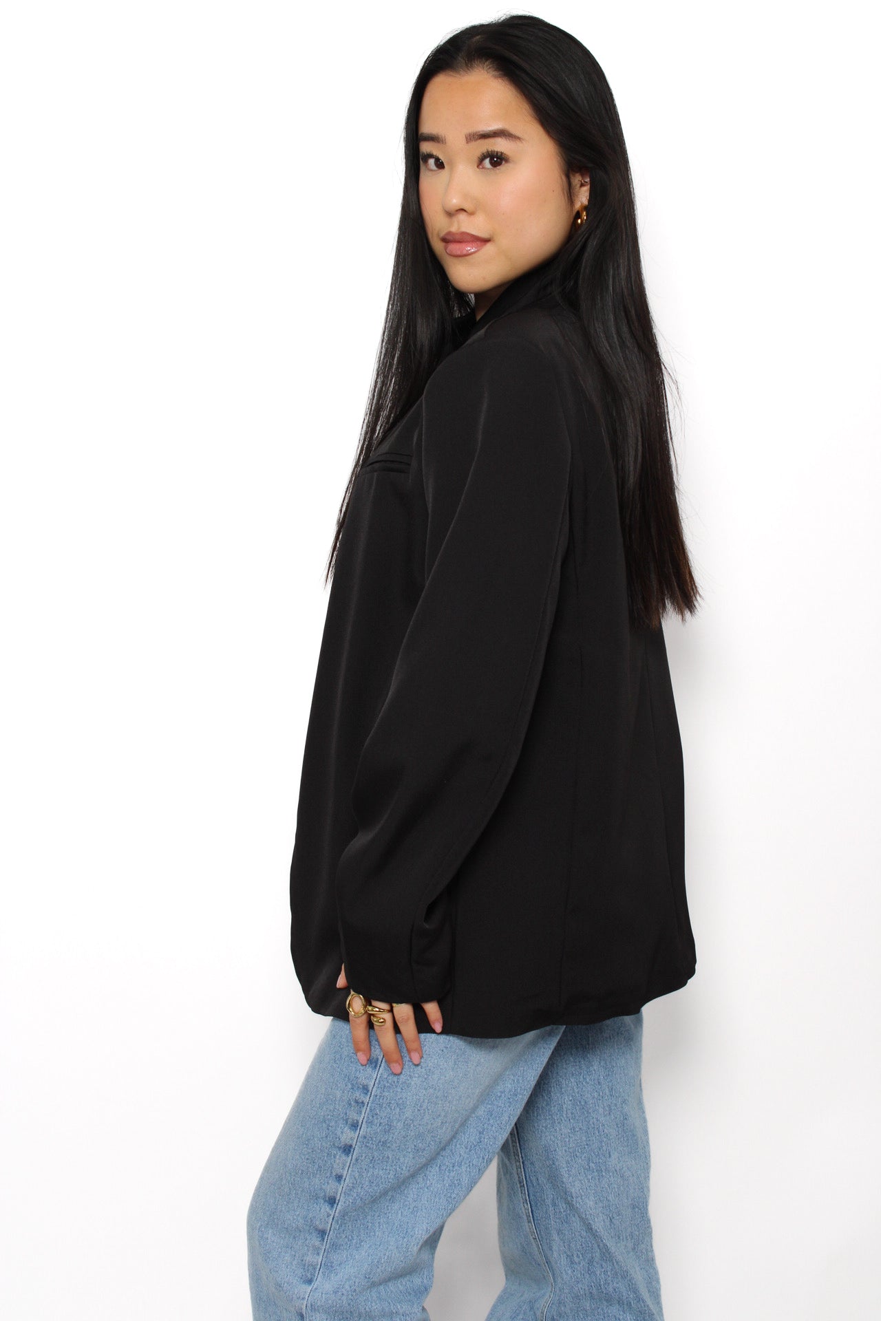 THE ICON BLAZER - BLACK