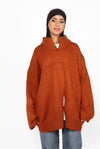 OVERSIZED ZIPPER KNIT