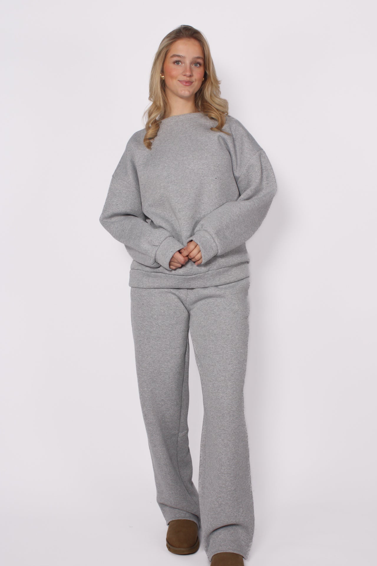 ''TALL'' TRACKSUIT - GREY MARL