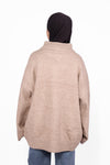 OVERSIZED ZIPPER KNIT