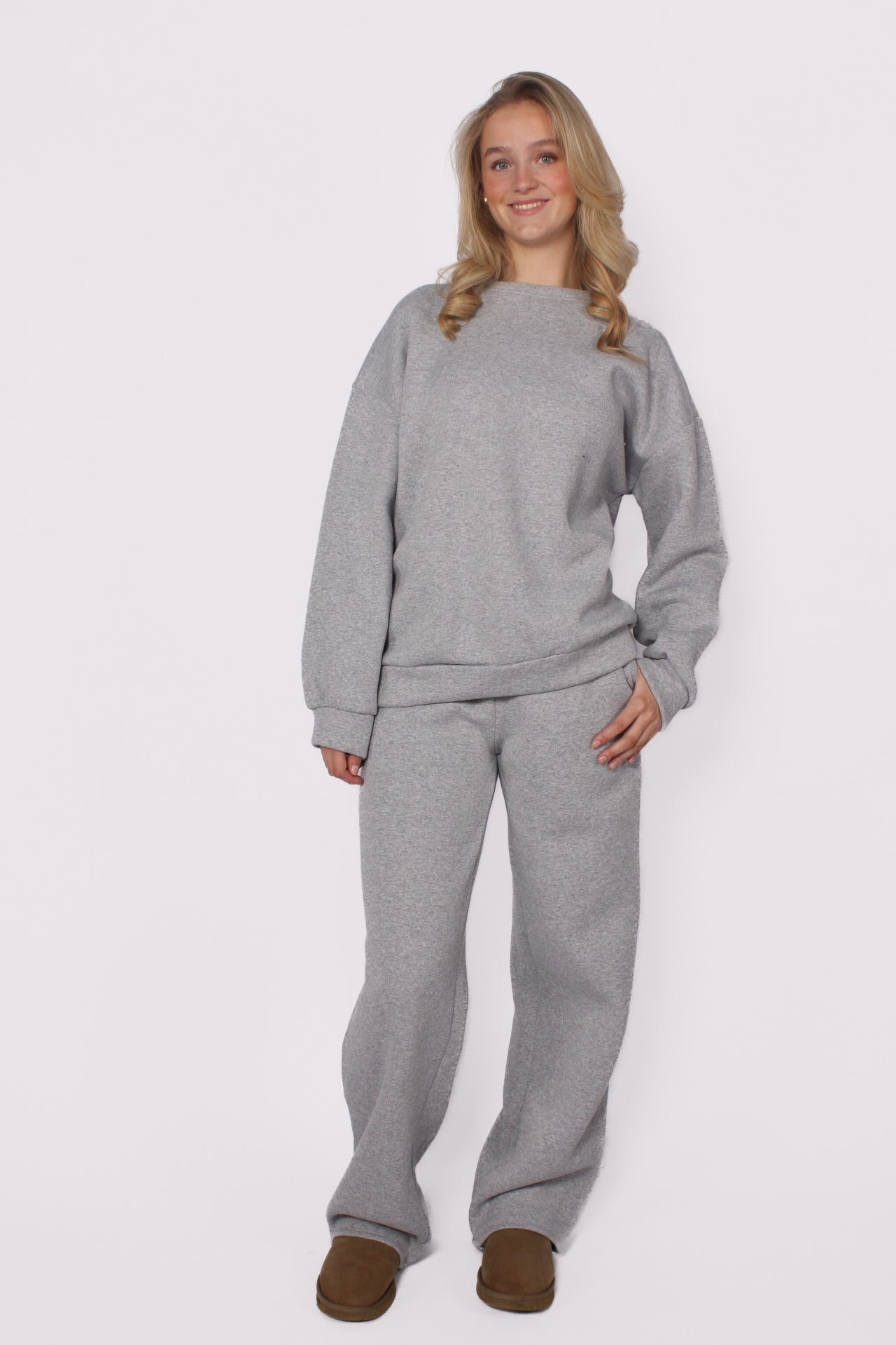 ''TALL'' TRACKSUIT - GREY MARL
