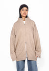OVERSIZED ZIPPER KNIT