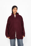 OVERSIZED ZIPPER KNIT
