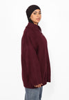 OVERSIZED ZIPPER KNIT